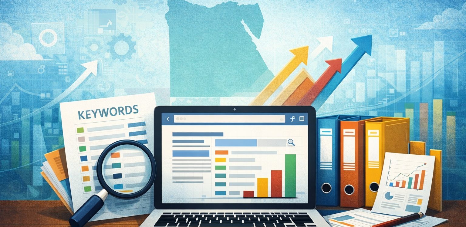 منهج اختيار الكلمات المفتاحية في مصر عبر تحليل نتائج البحث