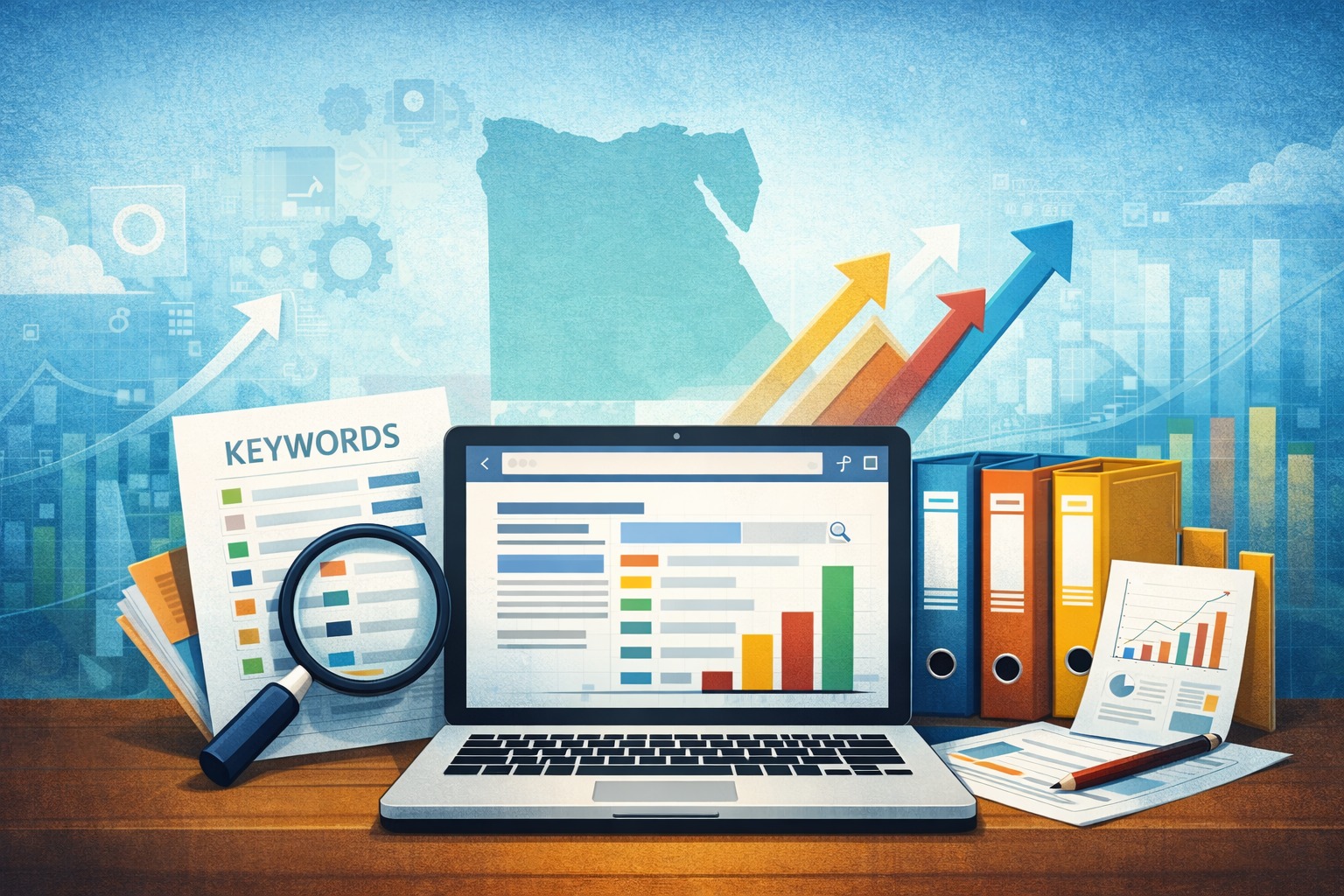 منهج اختيار الكلمات المفتاحية في مصر عبر تحليل نتائج البحث